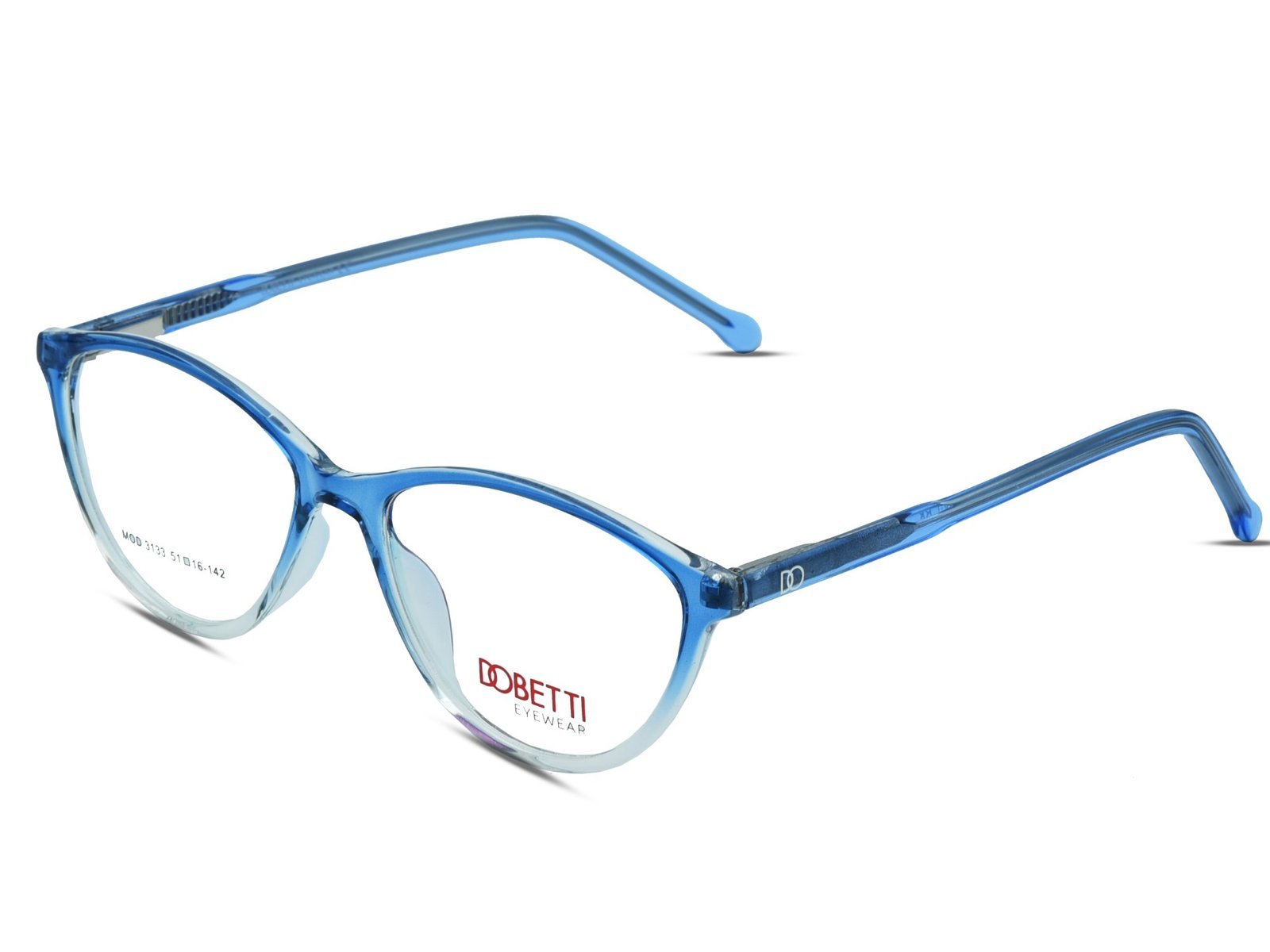 Transparent Blue to Clear / DEMO LENS