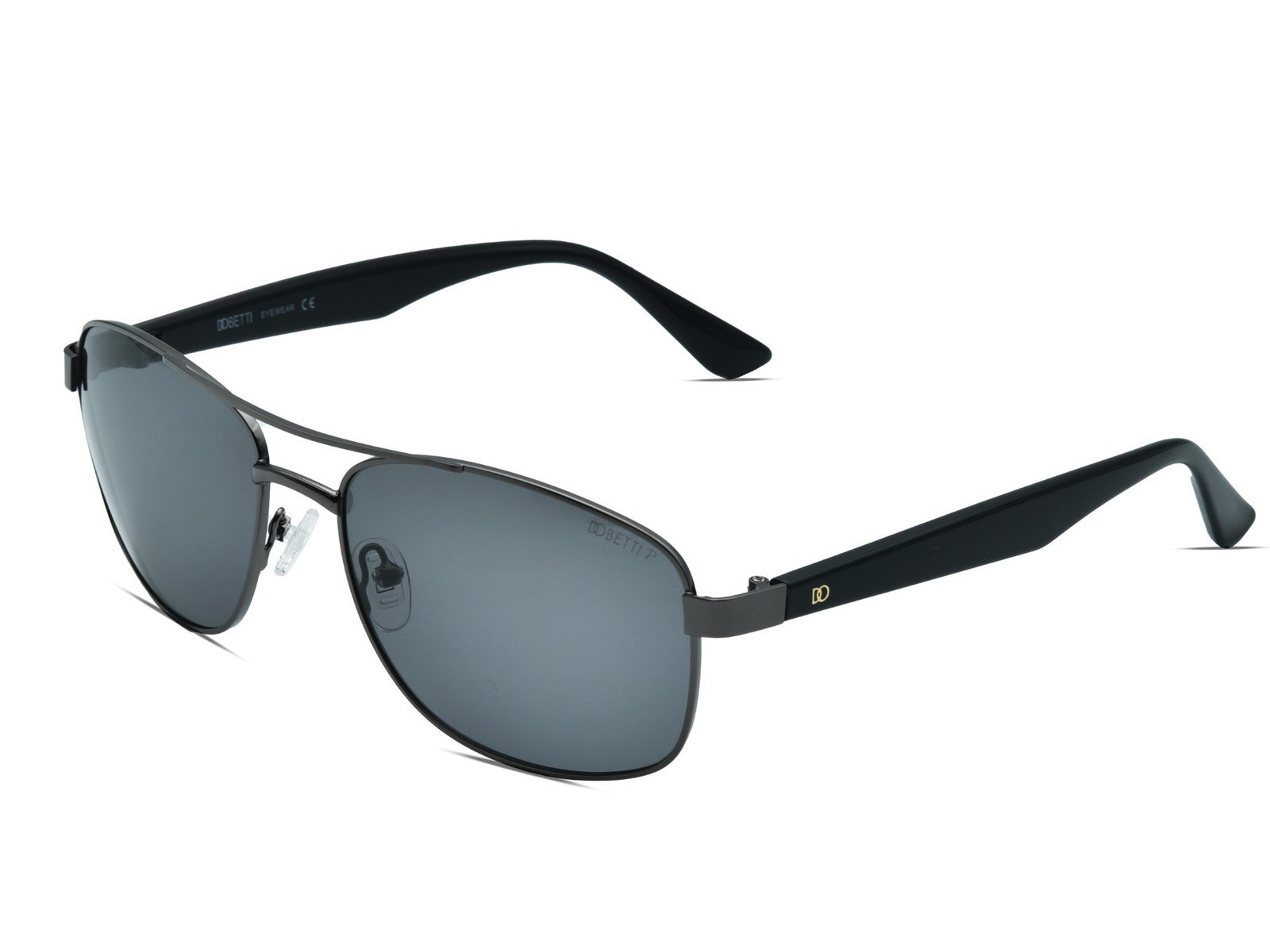 Glossy Gunmetal & Black / Dark Smoke Grey
