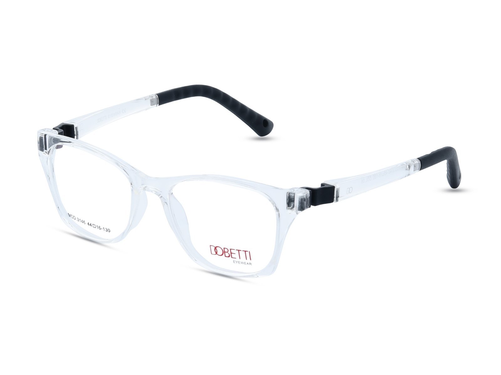 DOBETTI KIDS-3146 DOBETTI Kids Trendy Rectangle Eyeglasses