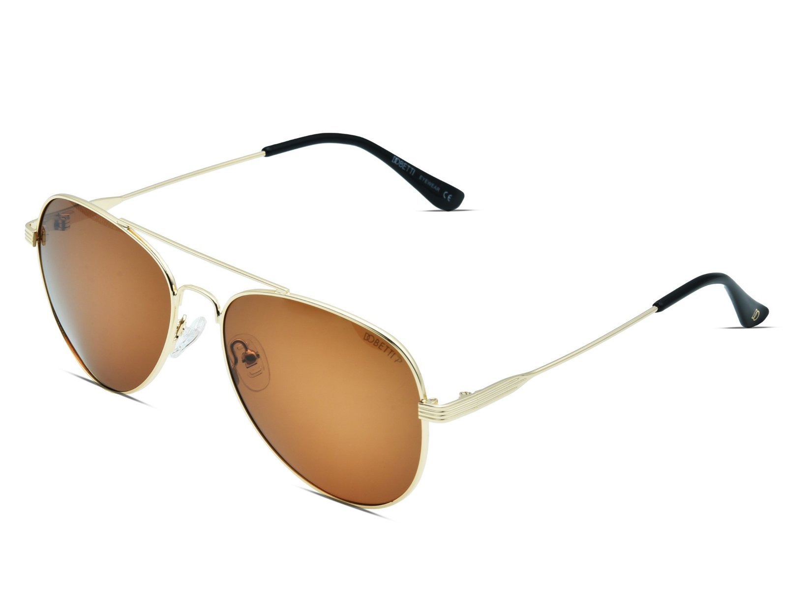 Glossy Gold / Solid Brown