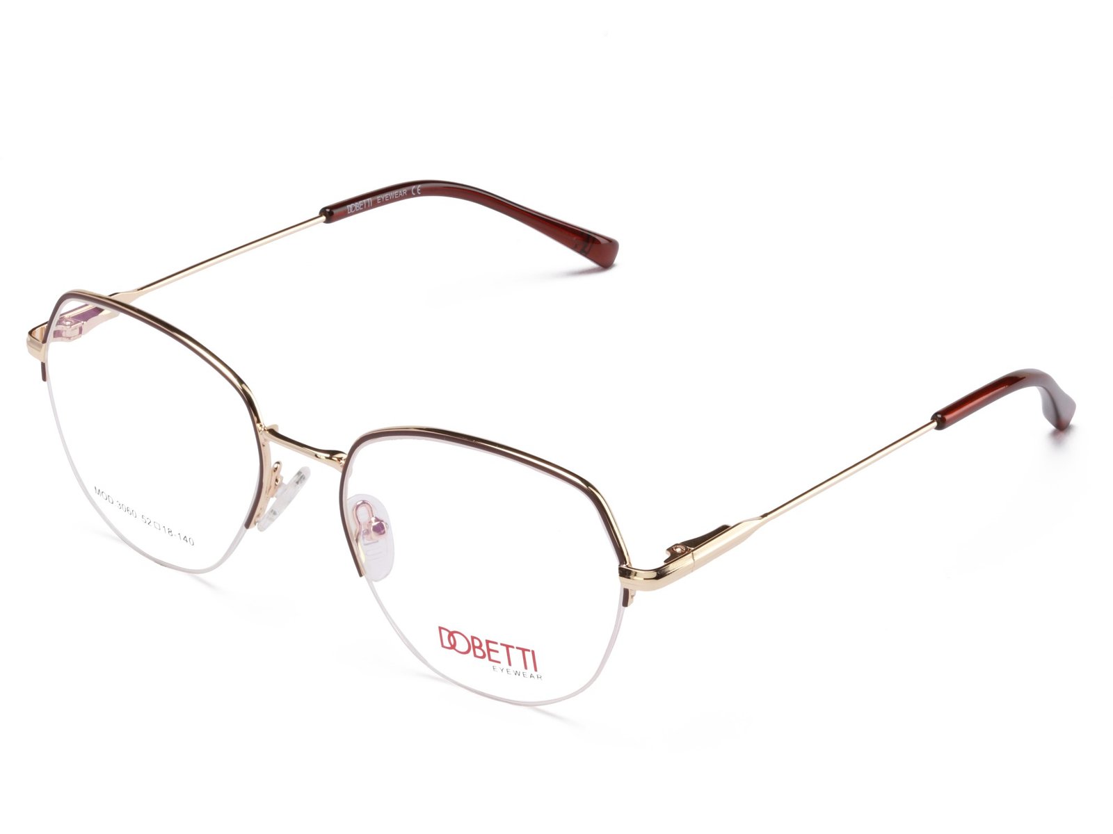 GOLD WITH BROWN / DEMO LENS