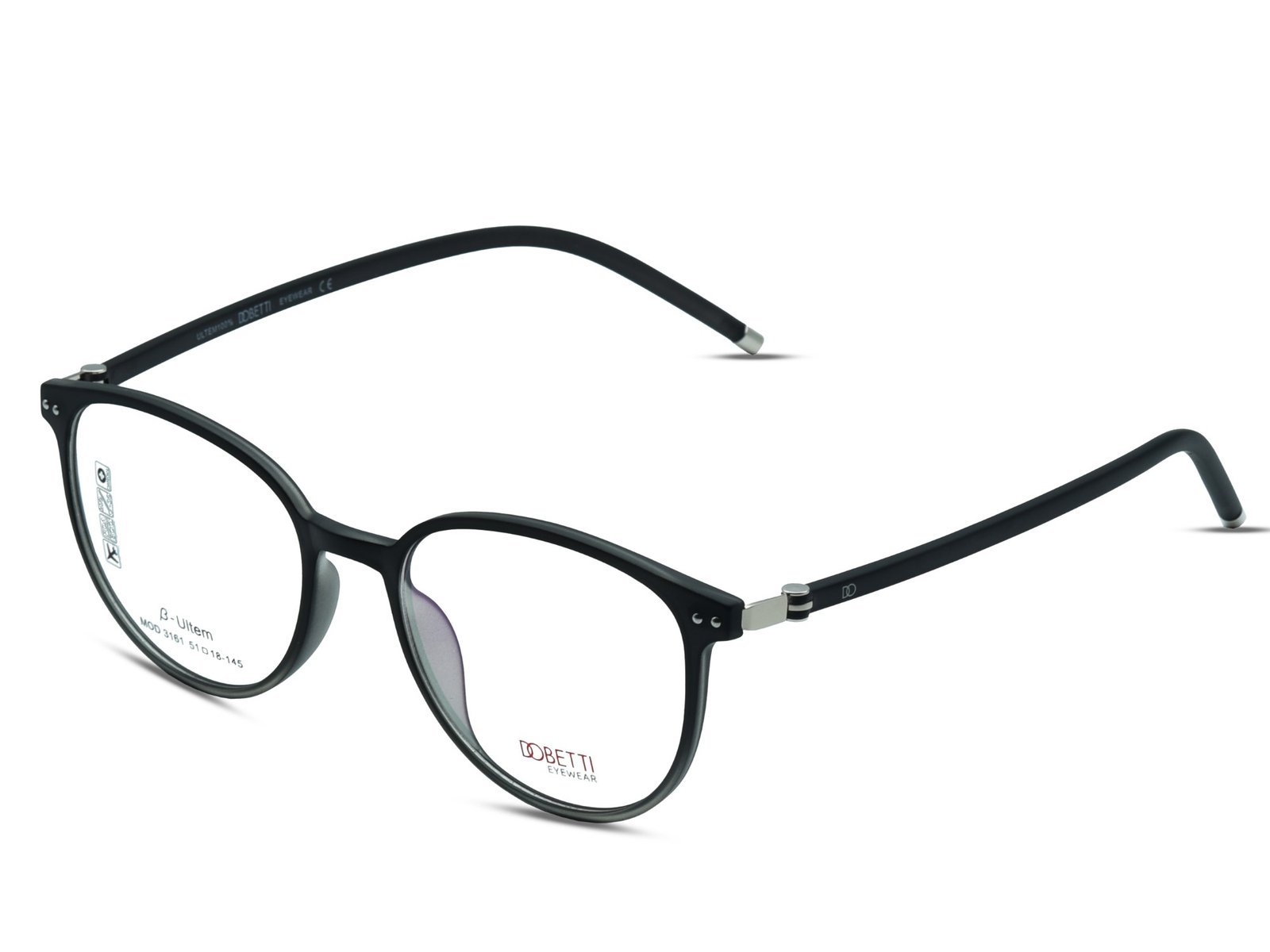 Black with Gradient Grey / DEMO LENS