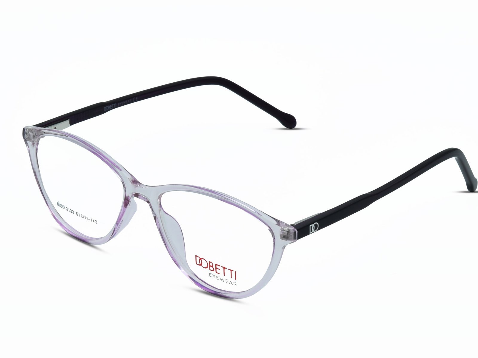 Transparent Purple / DEMO LENS