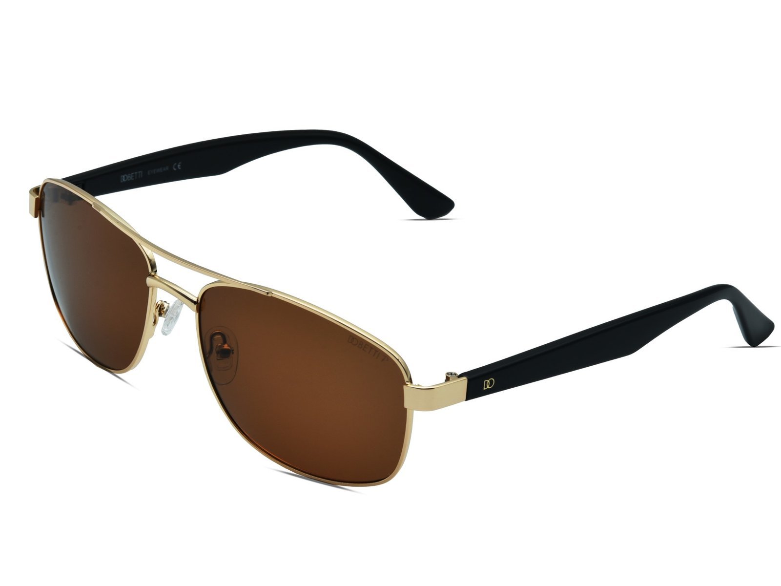 Glossy Gold / Solid Brown