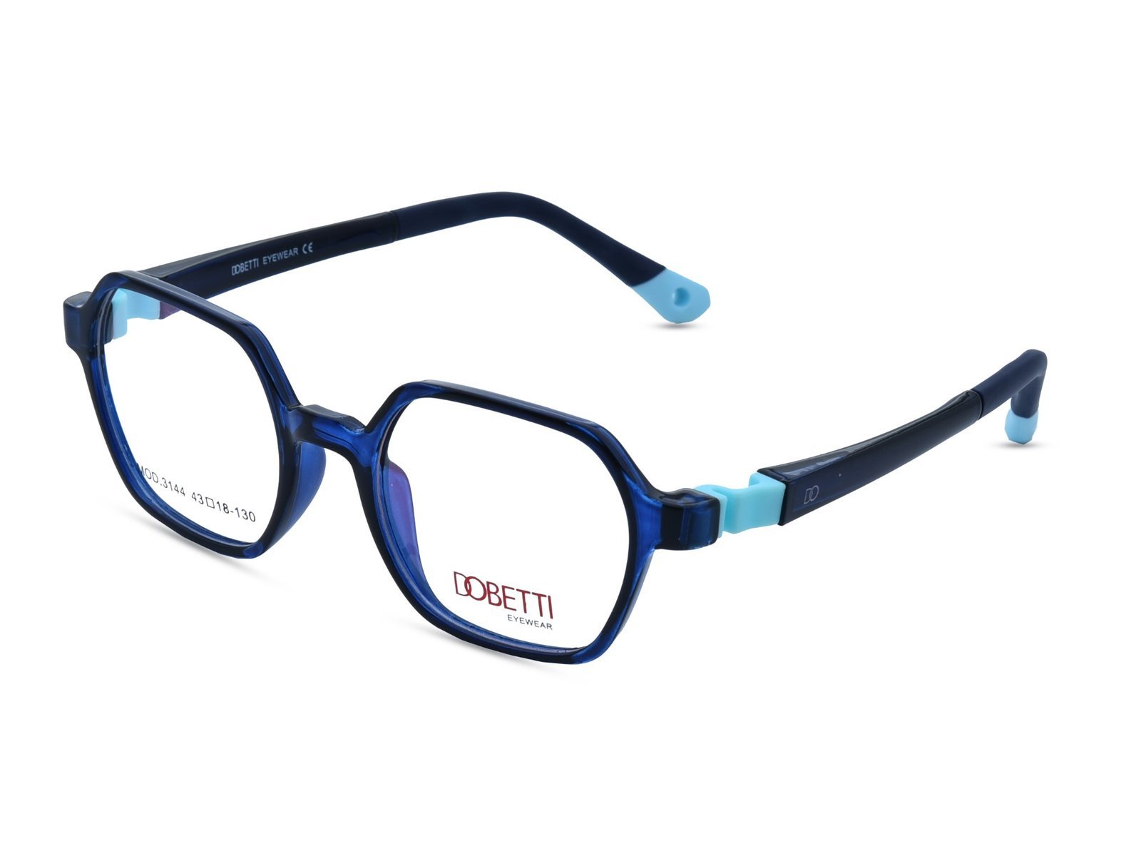 DOBETTI KIDS-3144 DOBETTI Kids Trendy Geometric Eyeglasses