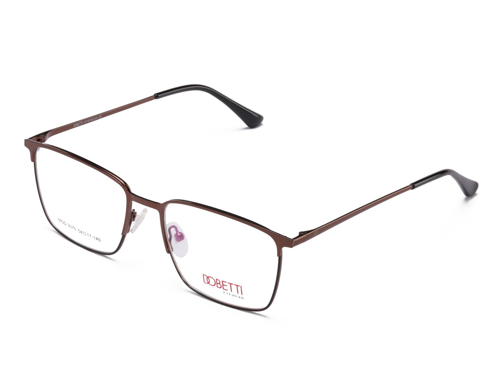 BROWN WITH BLACK / DEMO LENS